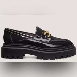 Brand new Stuart Weitzman Owen Buckle Ultra Patent loafers